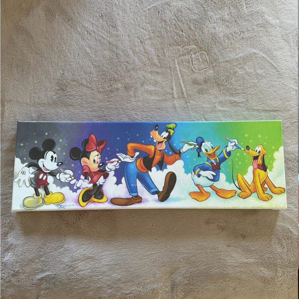 Disney Character Canvas Art